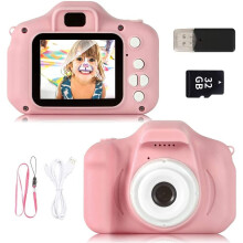 Kids HD Digital Camera Toys with 32GB Memory Card