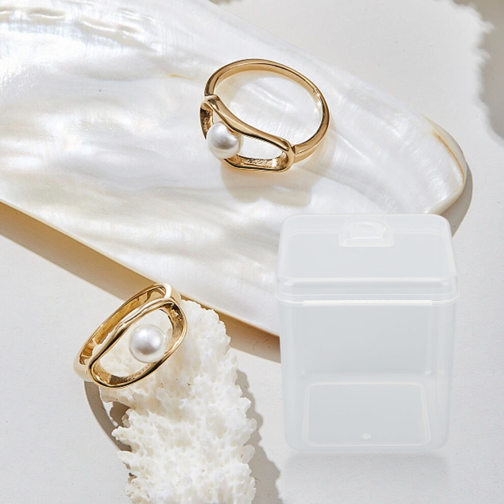 5 Clear Plastic Sponge Cases Set