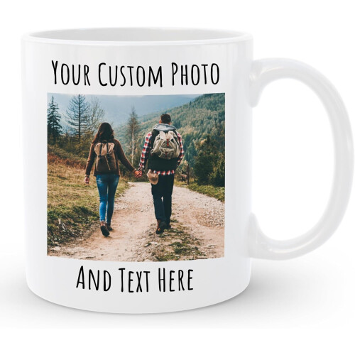 Personalized Ceramic Mug 11 oz White