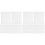 Points Adhésifs Ronds Blancs Double Face Pour Organisation 2