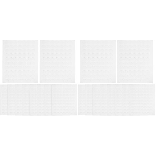 Points Adhésifs Ronds Blancs Double Face Pour Organisation 1