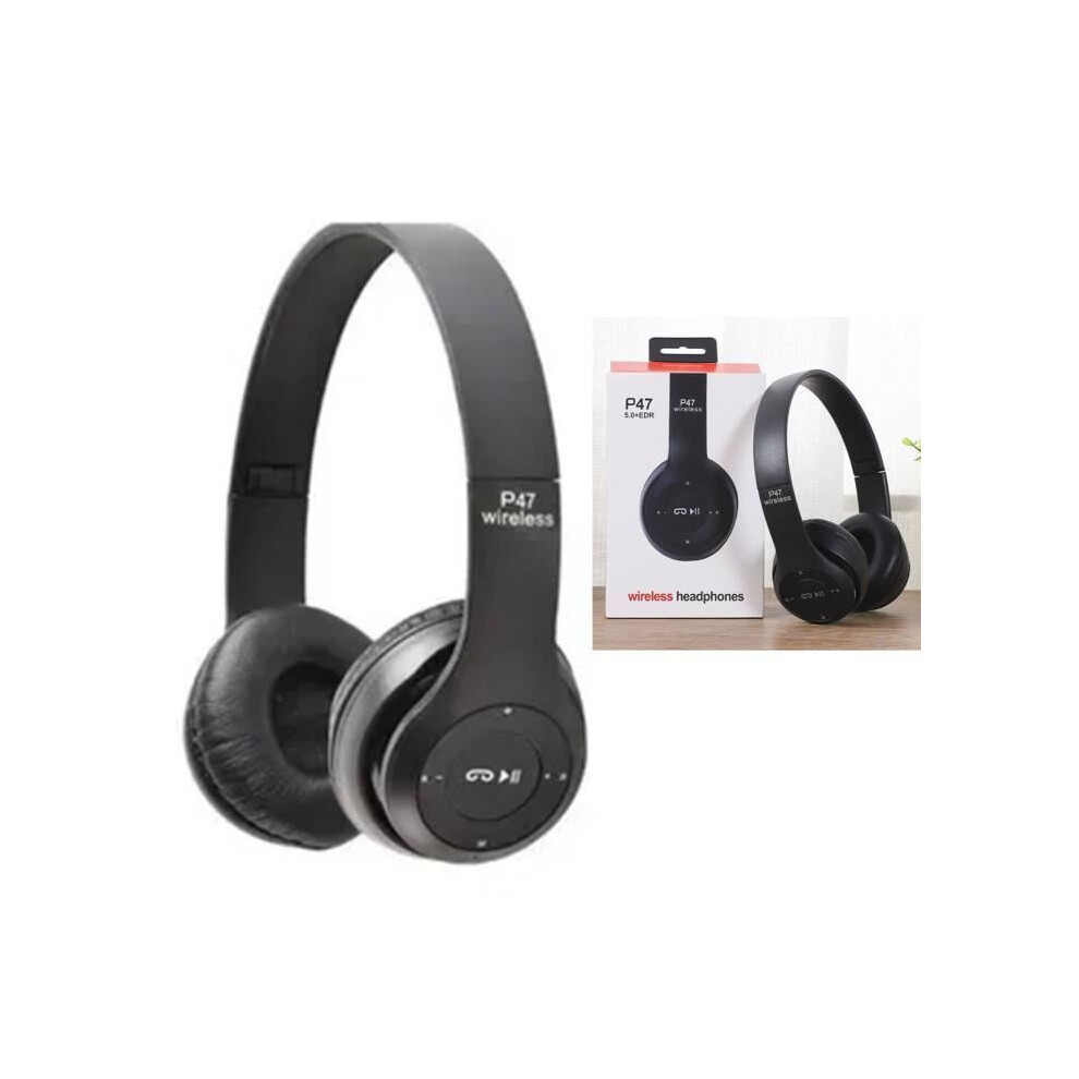 Foldable Wireless Headphones With Active Noise Cancellation, High-Fidelity Stereo Sound, Portable And Lightweight 6083684958892