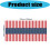 American Independence Day Decorations Disposable Plastic Table 3