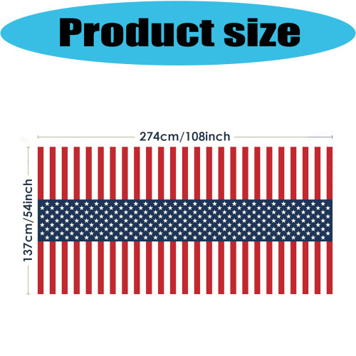 American Independence Day Decorations Disposable Plastic Table 2