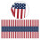American Independence Day Decorations Disposable Plastic Table 4