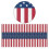American Independence Day Decorations Disposable Plastic Table 5