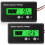 12V to 84V battery meter with alarm, front adjustment, key switch, digital voltage indicator 1
