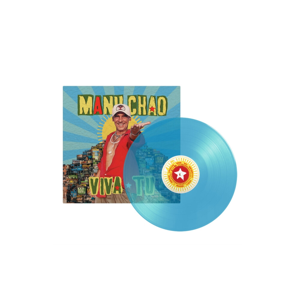 Manu Chao Viva Tu Colored Blue Vinyl LP New And Sealed - Image 6