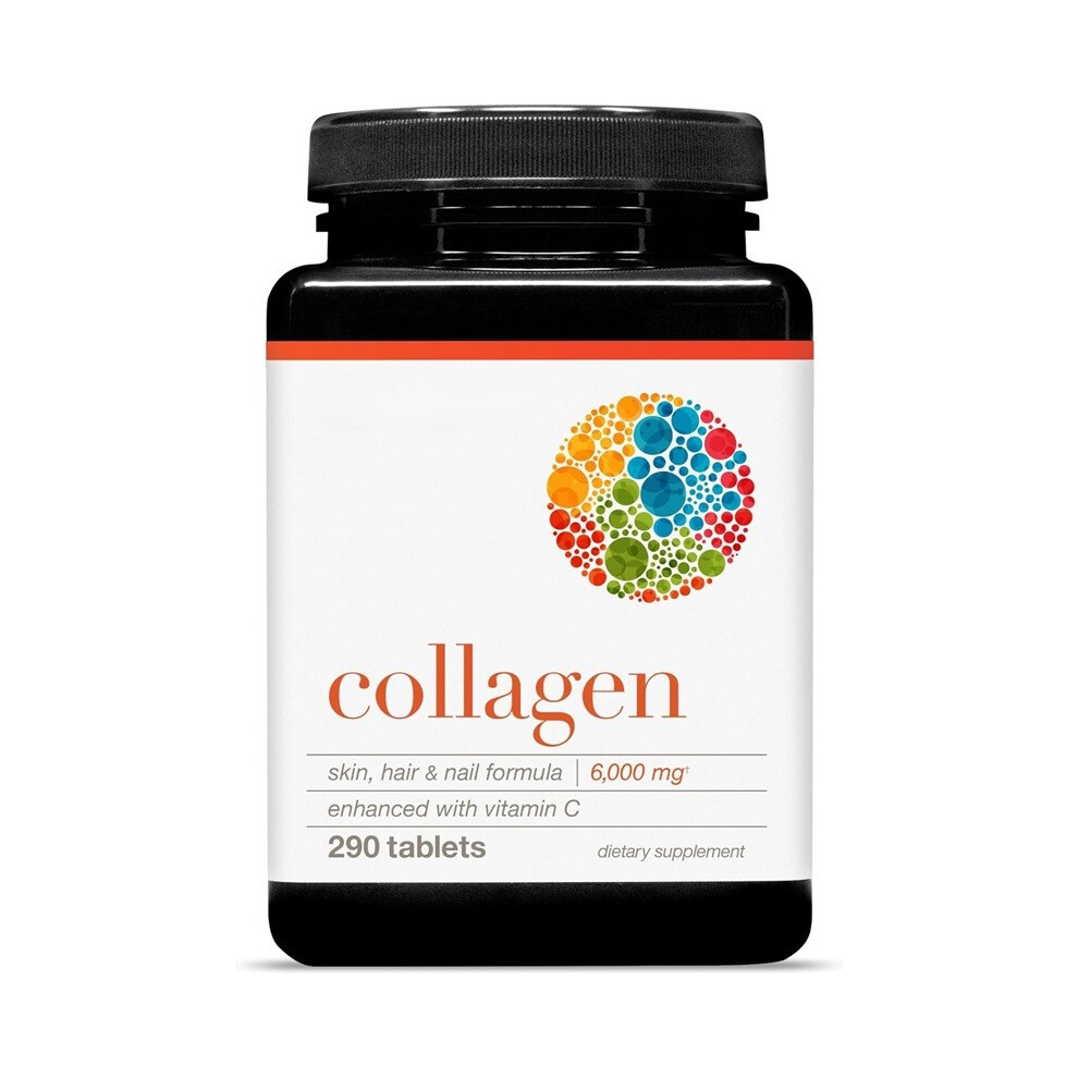 (1pc) Advanced Collagen Tablets-6,000mg Hydrolyzed Collagen Peptides-290 Tablets