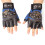 Pirate Skeleton Half Finger Gloves 4