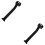2Pièces De Rétractables Légères Ajustables Noires 5