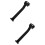 2Pièces De Rétractables Légères Ajustables Noires 6