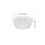 4Pcs Leakproof Plastic Bucket Caps White Water Jug Lid Replacement Set 2