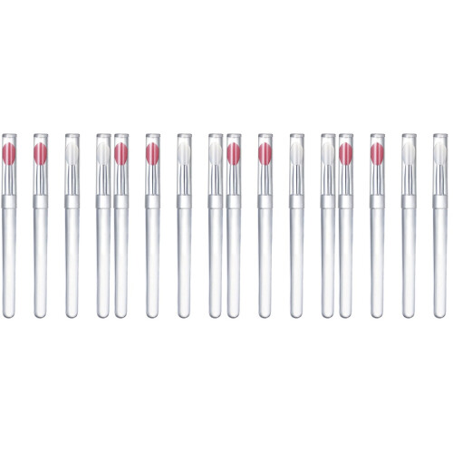 4 Pcs Lip Gloss Brush Silicone Lipstick Applicator Wands Applicators 2
