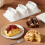 3 Cavities Nut Silicone Chocolate Mold For Mousses-Black 3