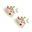 2Sets Versatile Soccer Birthday Cake Toppers with Durable Silicone 4