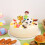 2Sets Versatile Soccer Birthday Cake Toppers with Durable Silicone 9