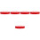 5Pcs Red Bucket Lid Leakproof Durable Sealing Replacement 3