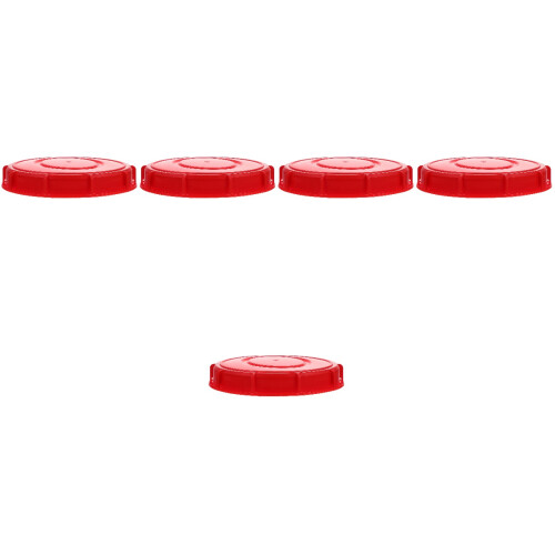5Pcs Red Bucket Lid Leakproof Durable Sealing Replacement 2