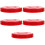 5Pcs Red Bucket Lid Leakproof Durable Sealing Replacement 6