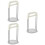 3Pcs Reusable Stainless Steel Potato Masher Comfortable Kitchen Tool 6