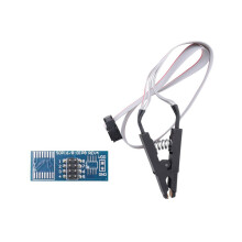 SOIC8 SOP8 Flash Chip IC Test Clips Socket Adapter Programmer BIOS/24/25/93