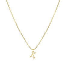 Gold Initial Necklaces for Women, Gold Plated Dainty Letter Necklace, Initial Pendant Name Necklace A-Z, Personalized Gift Trendy Jewelry