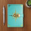 Compass Pattern Password Lock Notebook Diary Journal Student Stationery Office Notebook with Combination Lock 1