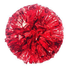 Cheerleading Pom Poms Metallic Foil 12 Inch 2PCS