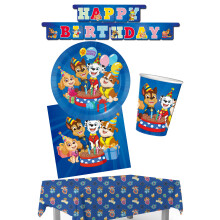 Paw Patrol Party Pack for 8 – Plates, Cups, Banner