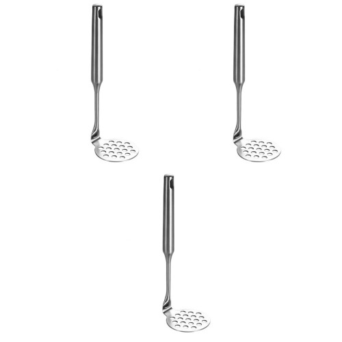 3Pcs Stainless Steel Potato Ricer Vegetable Masher Silver Kitchen Tool 1