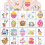Easter Tattoos Kids Egg Fillers Stickers 80-Pc Bulk Pack 1