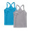 2 Pack Kids Sleeveless Tank Tops - Soft Cotton 1