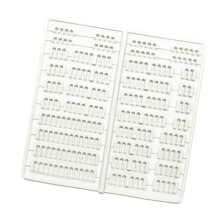 36PCS Cable Combs For PC Module Power Supply Wires-White