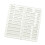 36PCS Cable Combs For PC Module Power Supply Wires-White 1