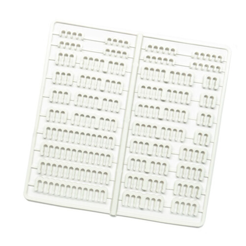 36PCS Cable Combs For PC Module Power Supply Wires-White