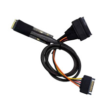 Pcie4.0 M.2 to SFF8639 Adapter Cable for Drive with U.2-70 cm