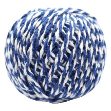 Wraps Cooking Twine, 230Ft, Food-Safe Cotton Kitchen String for Turkey Trussing, Meat Prep, Crafting, Natural, Pack Of 1,Blue