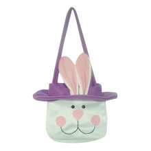 Easter Bunny Treat Bag Drawstring Pouch 12 pcs