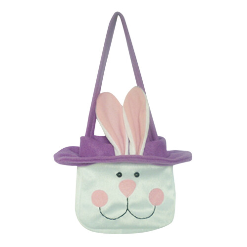 Easter Bunny Treat Bag Drawstring Pouch 12 pcs