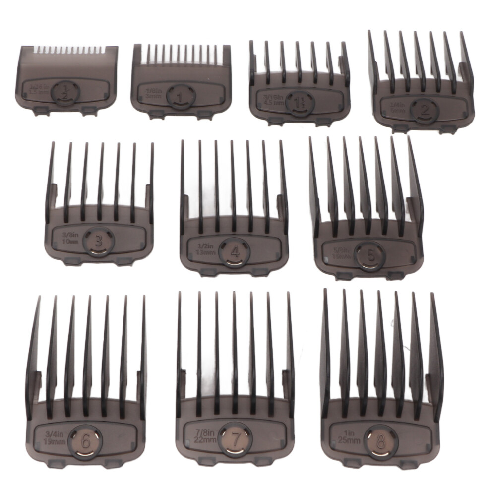 10 Count Clipper Attachment Combs