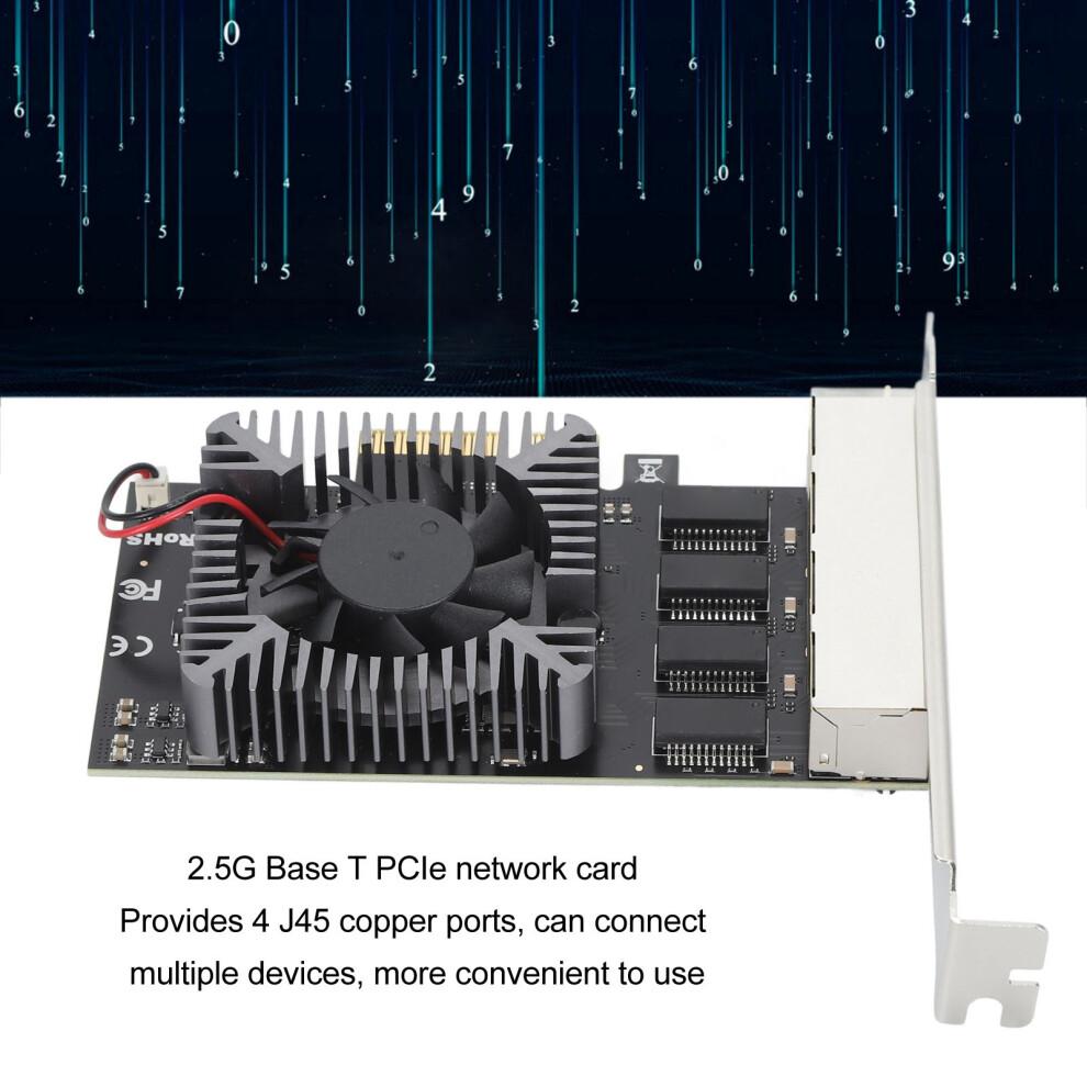 2.5Gbps 4 Port Pcie Ethernet Card Rtl8125b 7790334529607