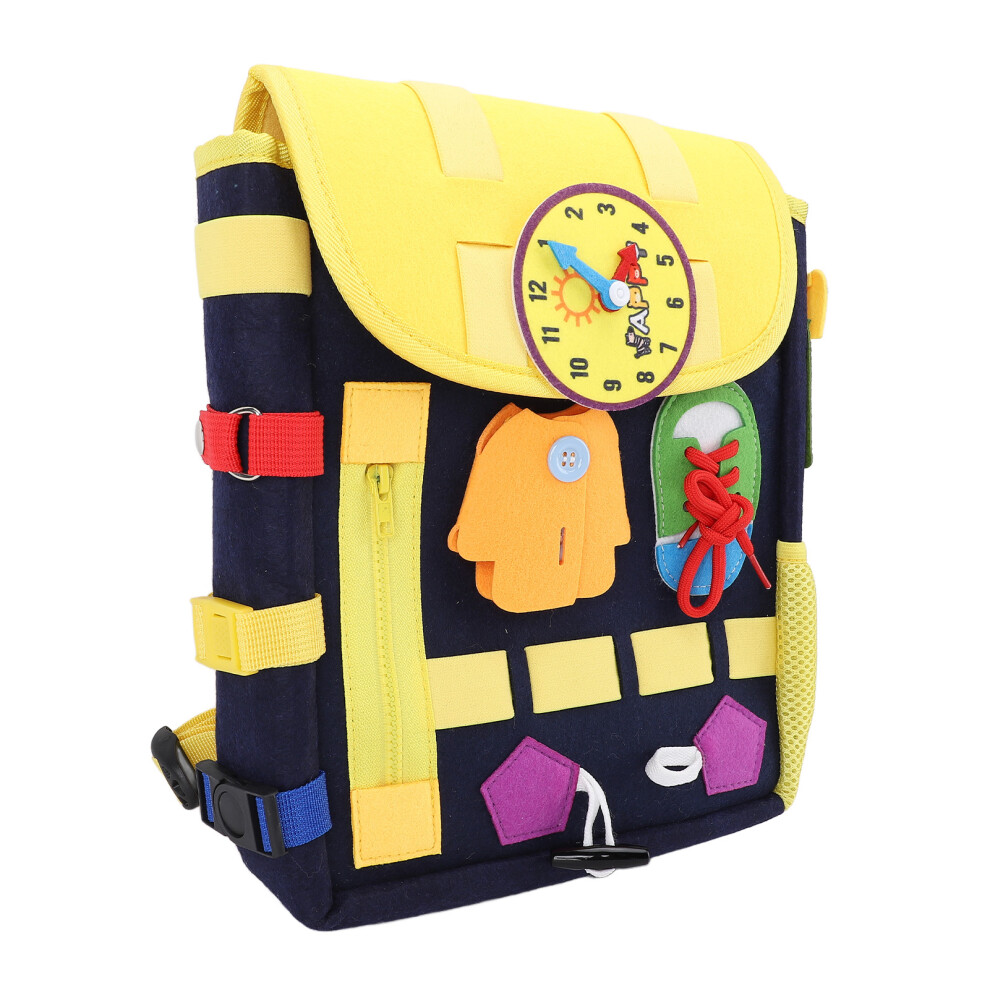 Felt Sensory Backpack Toddler Motor Skills