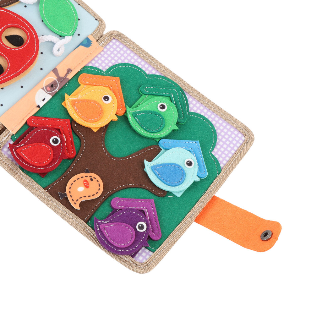 Preschool Felt Sensory Book