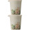 2Pcs Small Beige Ceramic Milk Jug Multi-Use Creamer Pitcher for Coffee 4