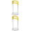 2Pcs Manual Potato Masher Kitchen Tool Stainless Steel Yellow Easy Use 4