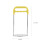 2Pcs Manual Potato Masher Kitchen Tool Stainless Steel Yellow Easy Use 7