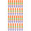 30Pcs Durable Orange Plastic Crayon Extender Caps for Art Drawing 5