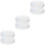 6Pcs White Paint Can Replacement Lids Durable Plastic Bucket Covers 4
