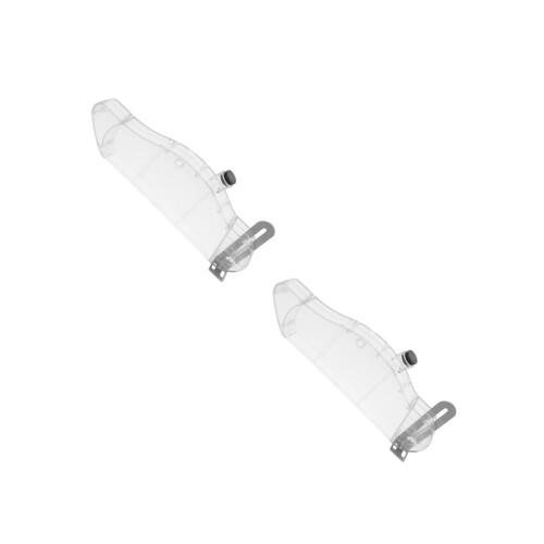 2Pcs Table Saw Dust Extraction Cover Clear Acrylic Protective Guard 2